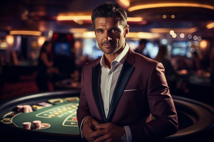 Roulette Live dengan roda fisik asli Roda roulette fisik dalam studio live casino